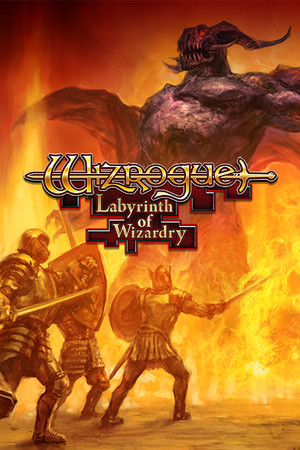 Capa de Wizrogue - Labyrinth of Wizardry