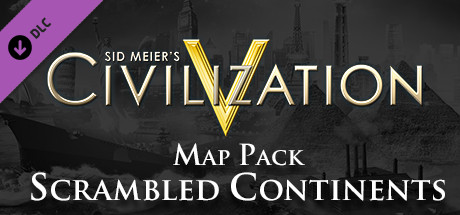 Capa de Civilization V - Scrambled Continents Map Pack