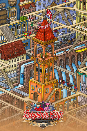 Capa de Labyrinth City: Pierre the Maze Detective