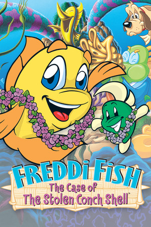 Capa de Freddi Fish 3: The Case of the Stolen Conch Shell