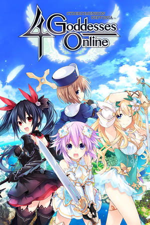 Capa de Cyberdimension Neptunia: 4 Goddesses Online