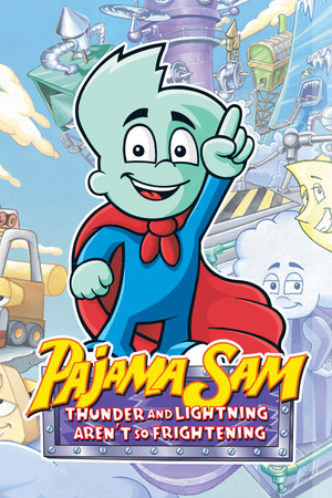 Capa de Pajama Sam 2: Thunder And Lightning Aren’t So Frightening