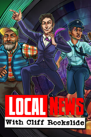 Capa de Local News with Cliff Rockslide