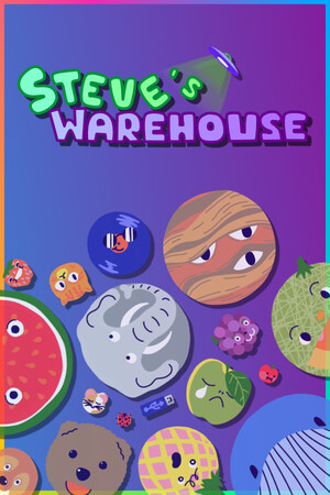 Capa de Steve's Warehouse: Physics. Roguelike. Chaos.