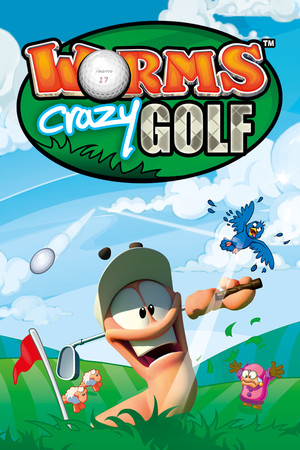 Capa de Worms Crazy Golf