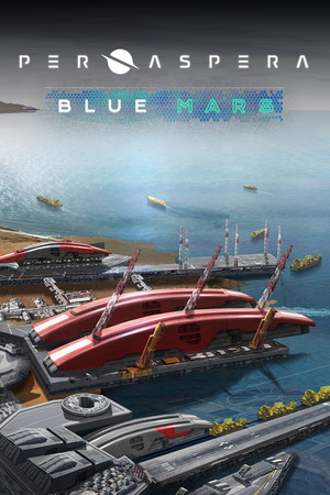 Capa de Per Aspera: Blue Mars