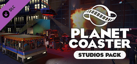 Capa de Planet Coaster - Studios Pack