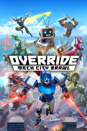 Capa de Override: Mech City Brawl