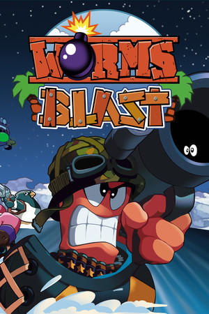 Capa de Worms Blast