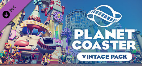 Capa de Planet Coaster - Vintage Pack