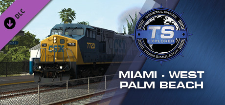 Capa de Train Simulator: Miami - West Palm Beach Route Add-On
